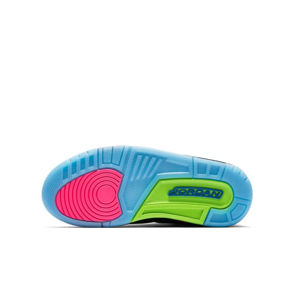 (GS) Air Jordan 3 Retro SE 'Quai 54' AT9194-001 - Image 6