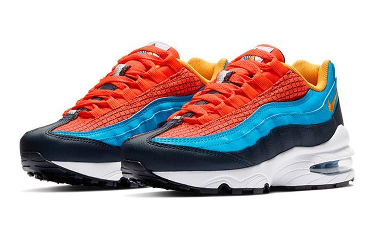 (GS) Nike Air Max 95 Now 'Crimson Blue' AV2289-600 - Image 3