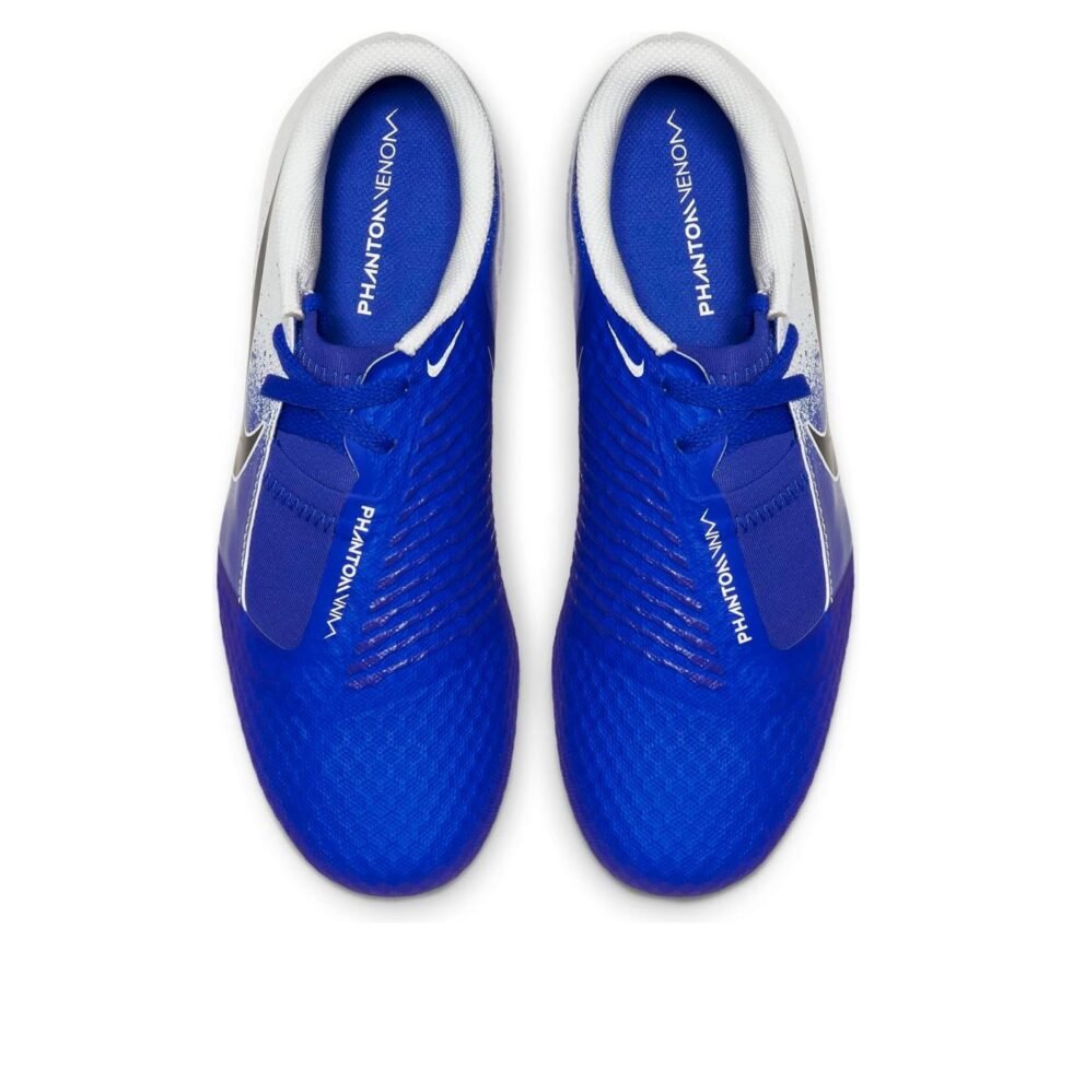 (GS) Nike Phantom Venom Academy AG 'White Blue Black' AV3037-104 - Image 4