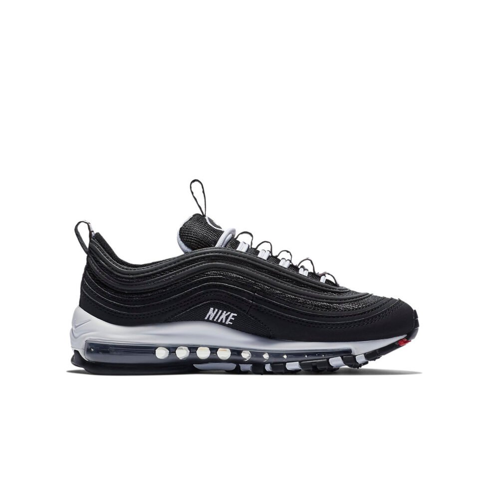 (GS) Nike Air Max 97 SE 'Black White' AV3180-001 - Image 4