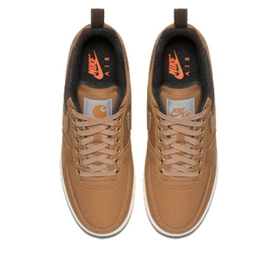 Nike x Carhartt WIP Air Force 1 Low '07 Premium 'Ale Brown' AV4113-200 - Image 4