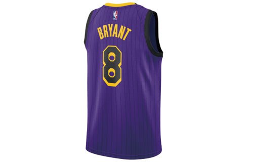 Nike NBA Jersey Kobe Bryant SW Fan Edition 18-19 Season City limited lakers No. 8 Purple AV4270-504 - Image 2