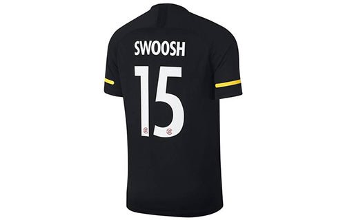 Nike X Clot Soccer Jersey Black 15Th Anniversary 'Black Yellow' AV4992-010 - Image 2