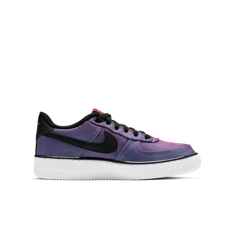 (GS) Nike Air Force 1 LV8 Shift 'Hyper Violet Black' AV5154-500 - Image 2