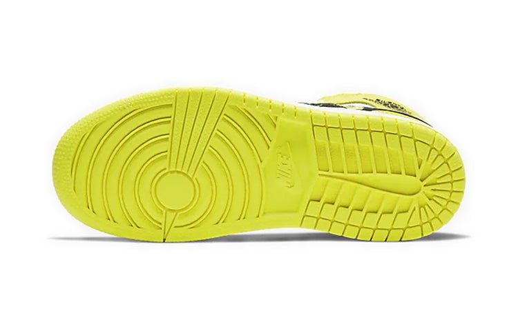 (PS) Air Jordan 1 Mid SE 'Rose Patch - Dynamic Yellow' AV5173-700 - Image 4