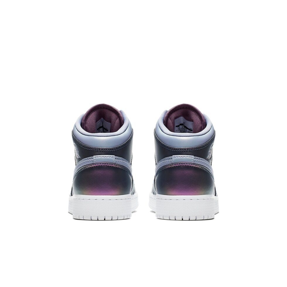 (GS) Air Jordan 1 Mid 'Metallic Purple' AV5174-400 - Image 5