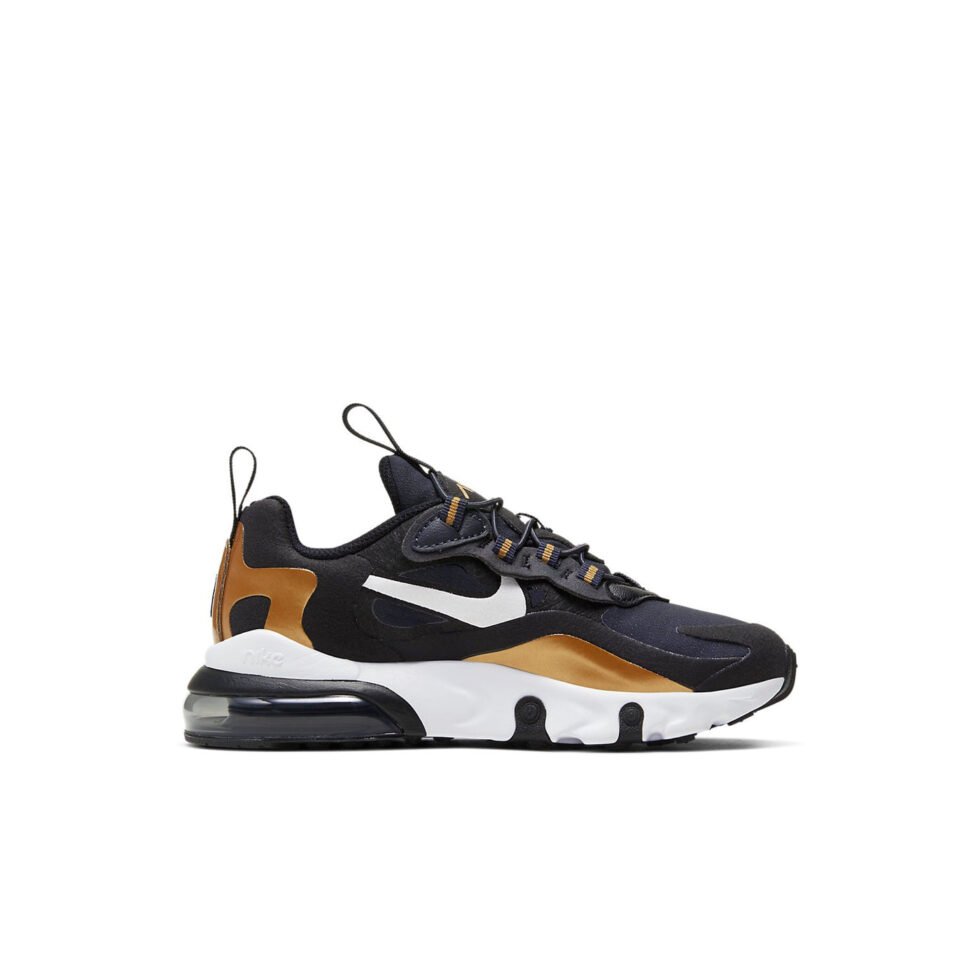 (PS) Nike Air Max 270 React 'Metallic Gold' BQ0102-005 - Image 2