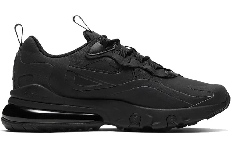 (GS) Nike Air Max 270 React 'Triple Black' BQ0103-004 - Image 2