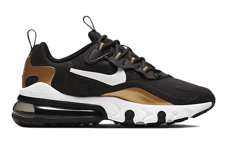 (GS) Nike Air Max 270 React 'Metallic Gold' BQ0103-005 - Image 2