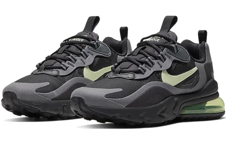 (GS) Nike Air Max 270 React 'React Black Barely Volt' BQ0103-008 - Image 3