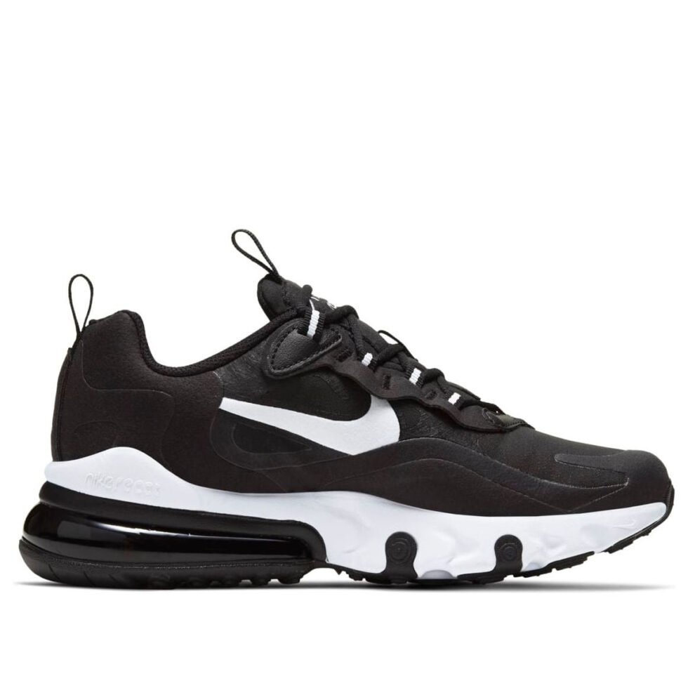 (GS) Nike Air Max 270 React 'React Black' BQ0103-009 - Image 2