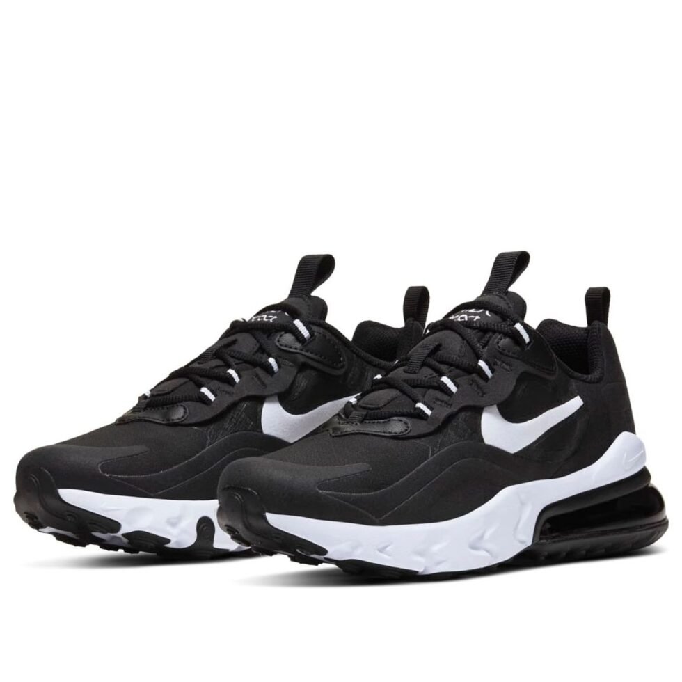 (GS) Nike Air Max 270 React 'React Black' BQ0103-009 - Image 3