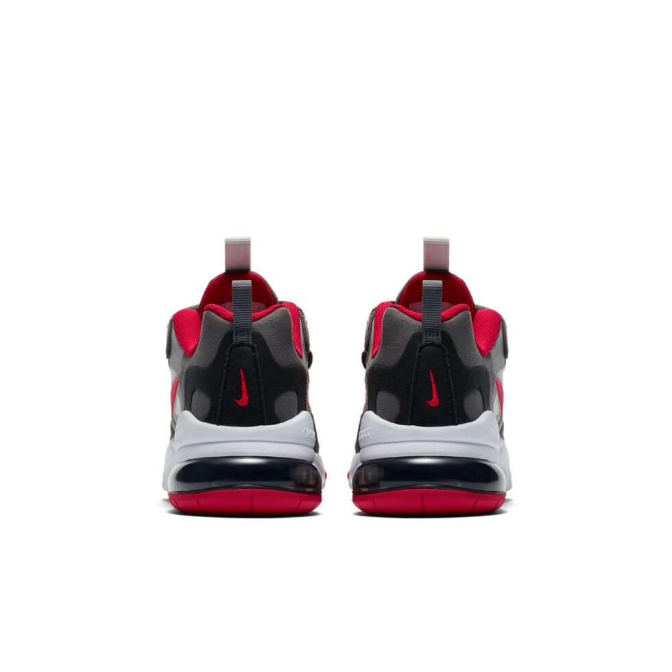 (GS) Nike Air Max 270 React 'University Red Iron Grey' BQ0103-013 - Image 5
