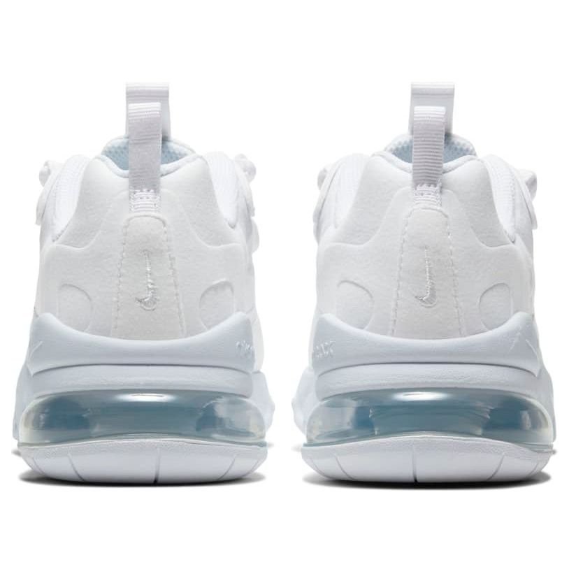 (GS) Nike Air Max 270 React 'Triple White' BQ0103-100 - Image 5