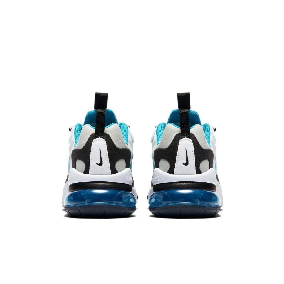 (GS) Nike Air Max 270 React 'White Laser Blue' BQ0103-106 - Image 5