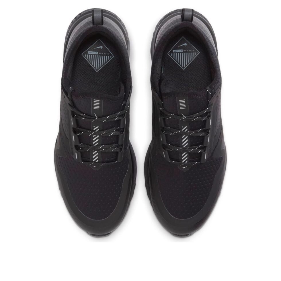 (WMNS) Nike Odyssey React 2 Shield 'Black Metallic Silver' BQ1672-001 - Image 4