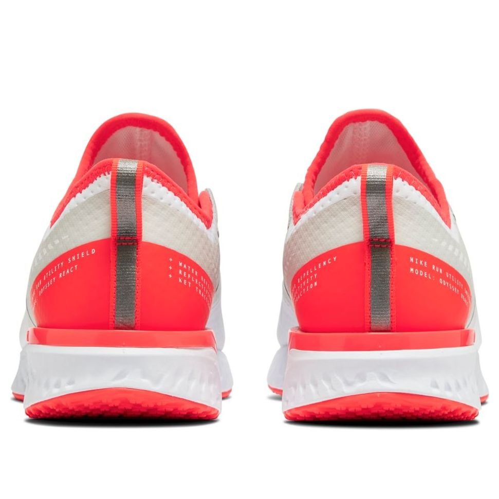 (WMNS) Nike Odyssey React 2 Shield 'White Laser Crimson' BQ1672-100 - Image 5