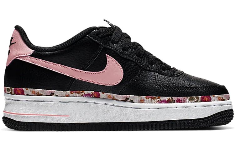 (GS) Nike Air Force 1 Vintage Floral 'Pink Tint' BQ2501-001 - Image 2