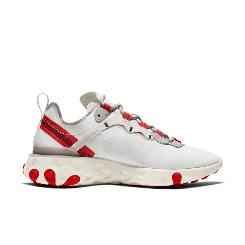 (WMNS) Nike React Element 55 'Sail Phantom Red' BQ2728-010 - Image 2