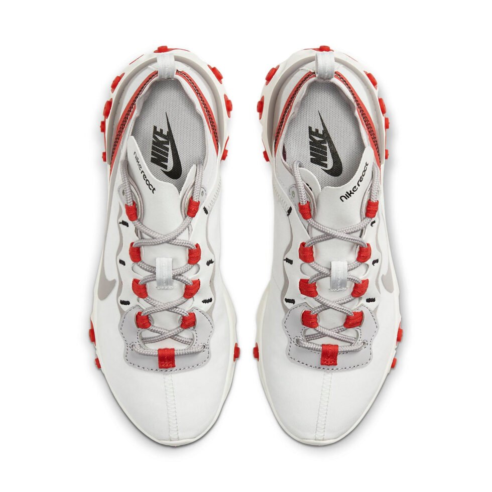 (WMNS) Nike React Element 55 'Sail Phantom Red' BQ2728-010 - Image 4