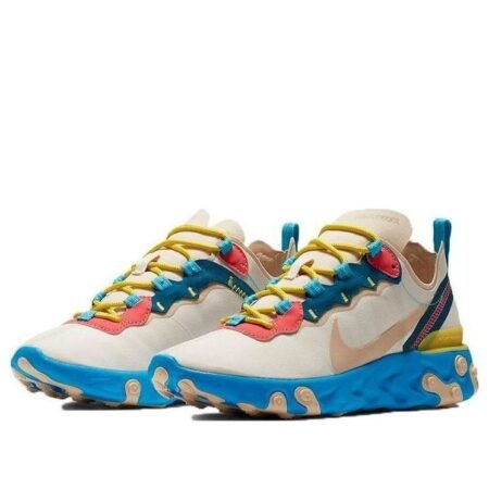(WMNS) Nike React Element 55 'Cream Blue' BQ2728-201