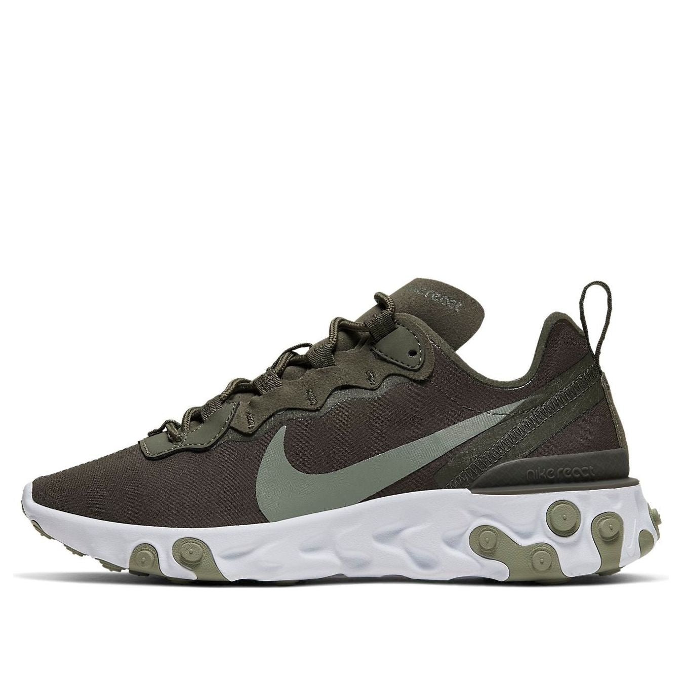 (WMNS) Nike React Element 55 'Cargo Khaki' BQ2728-302