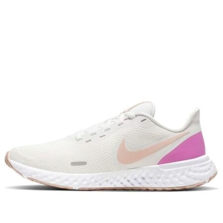 (WMNS) Nike Revolution 5 'White Fire Pink' BQ3207-103