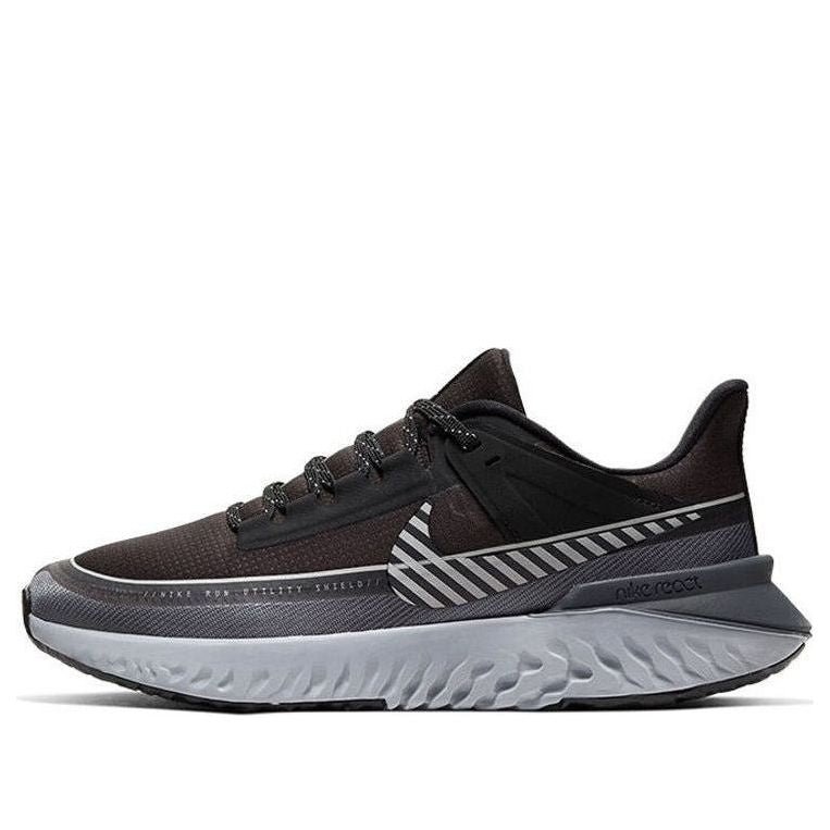(WMNS) Nike Legend React 2 Shield 'Black Reflect Silver' BQ3383-001