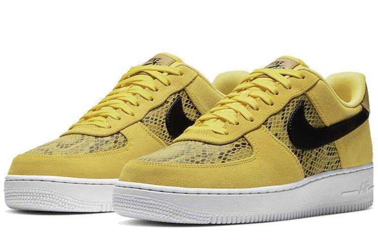 Nike Air Force 1 Low 'Yellow Snakeskin' BQ4424-700 - Image 3