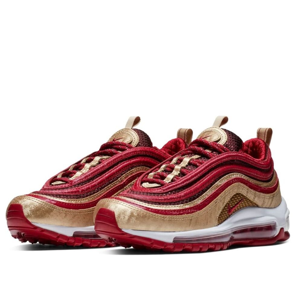 (GS) Nike Air Max 97 QS 'Noble Red' BQ4429-600 - Image 3