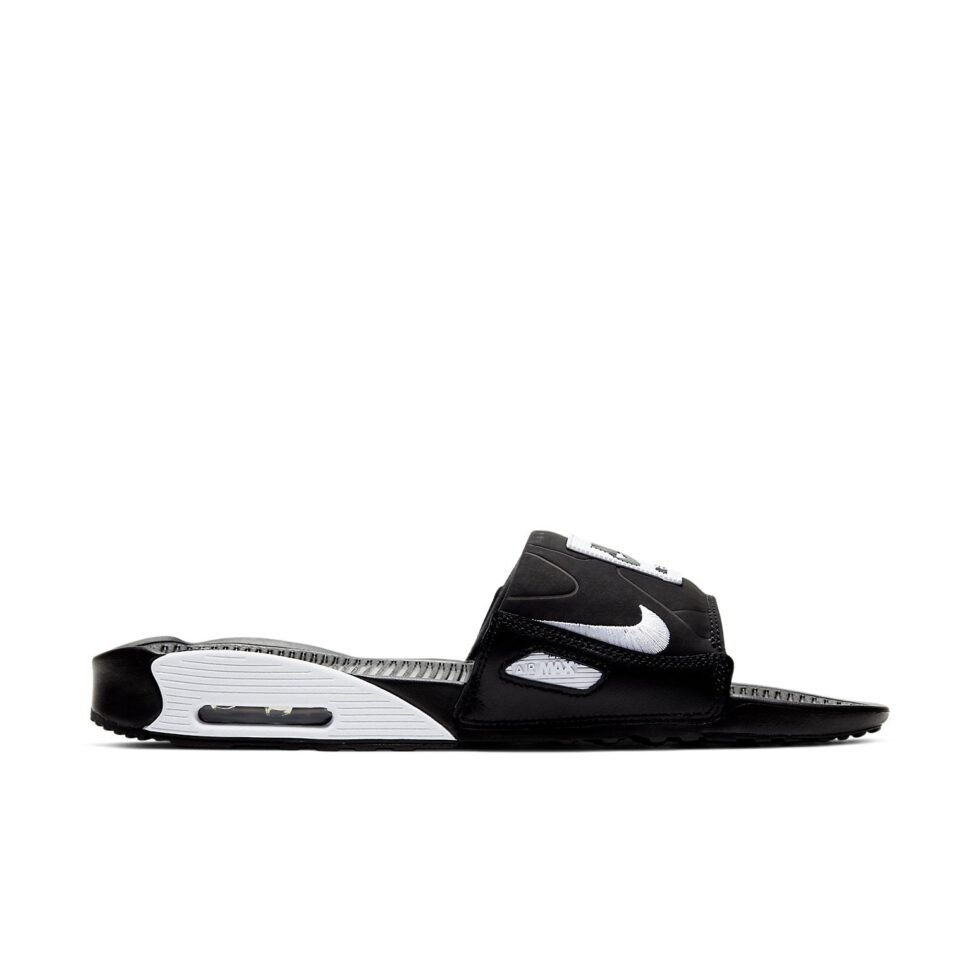 Nike Air Max 90 Slide 'Black' BQ4635-002 - Image 2