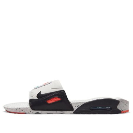 Nike Air Max 90 Slide 'White Turf Orange Speckled' BQ4635-102