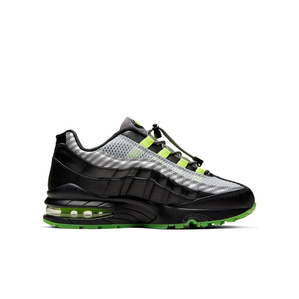 (GS) Nike Air Max 95 HZ 'Black Volt' BQ4747-001 - Image 2