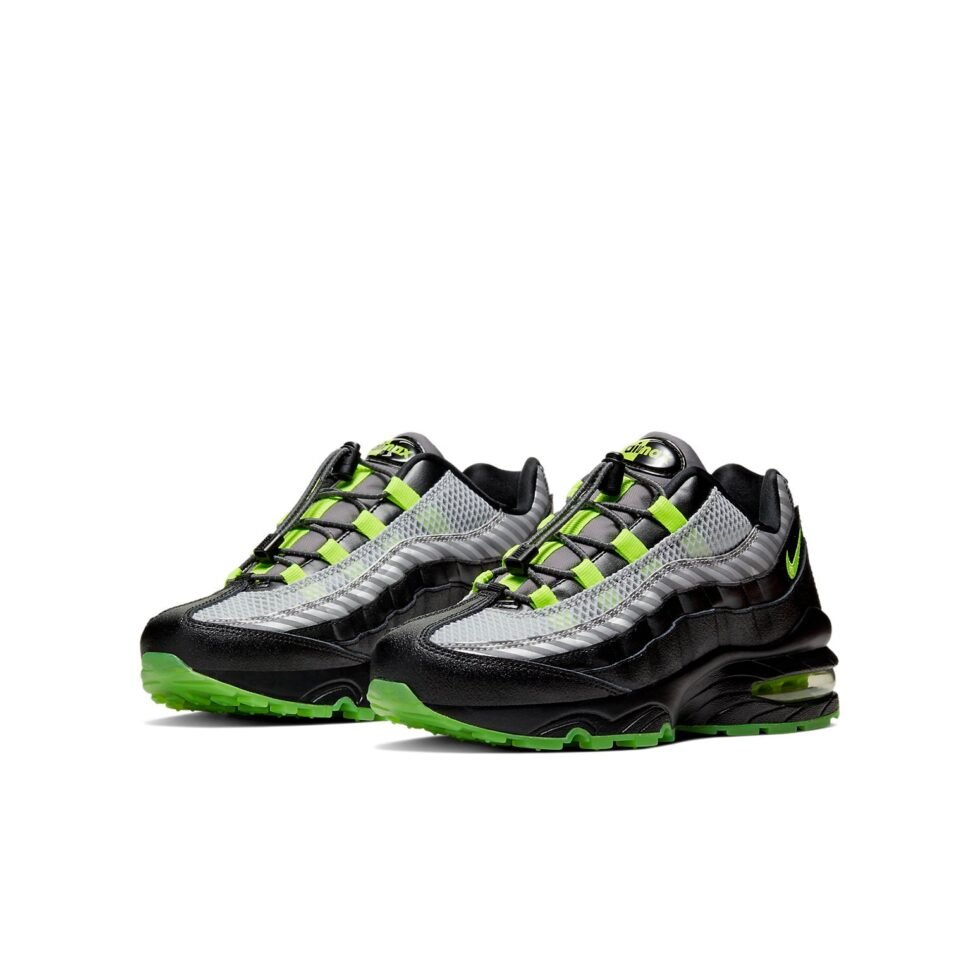 (GS) Nike Air Max 95 HZ 'Black Volt' BQ4747-001 - Image 3