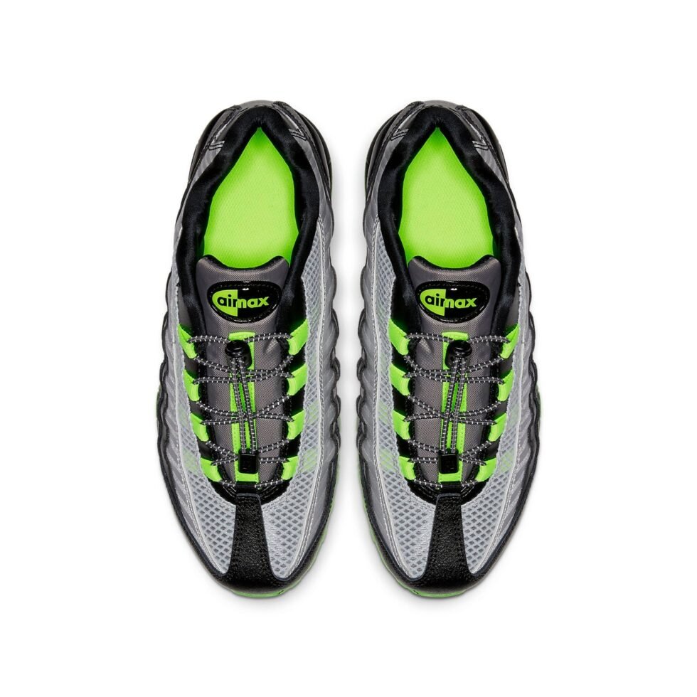 (GS) Nike Air Max 95 HZ 'Black Volt' BQ4747-001 - Image 4