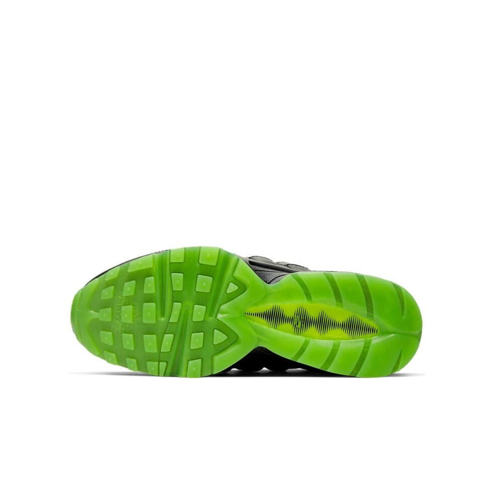 (GS) Nike Air Max 95 HZ 'Black Volt' BQ4747-001 - Image 6