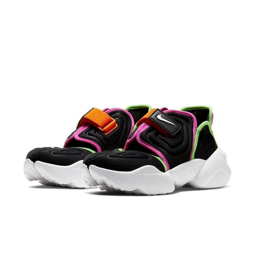 (WMNS) Nike Aqua Rift 'Black Fire Pink' BQ4797-001 - Image 3