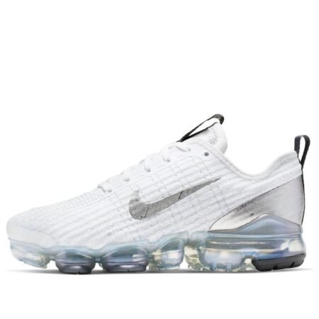(GS) Nike Air VaporMax Flyknit 3 'White Silver' BQ5238-101