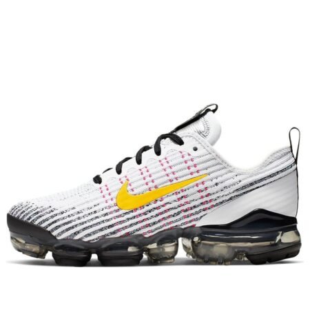 (GS) Nike Air VaporMax Flyknit 3 'White Dynamic Yellow' BQ5238-102
