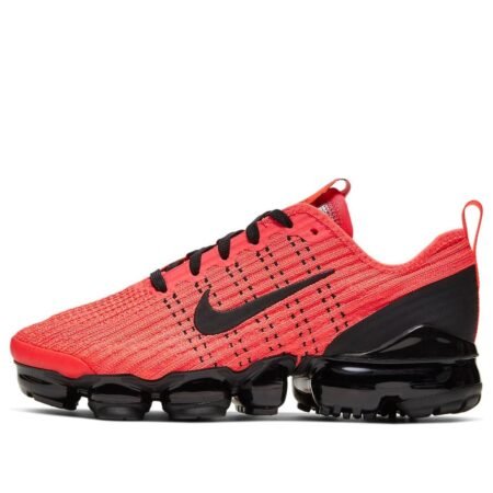 (GS) Nike Air VaporMax Flyknit 3 'Flash Crimson Black' BQ5238-601
