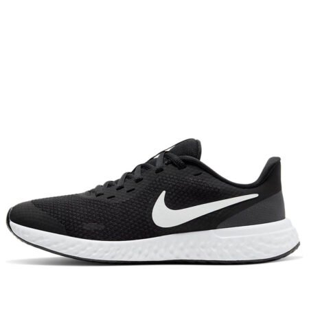 (GS) Nike Revolution 5 'Black White' BQ5671-003
