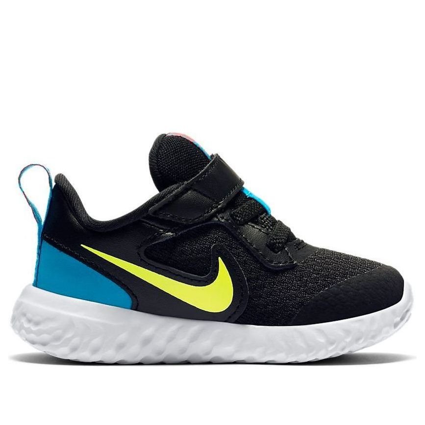 (TD) Nike Revolution 5 'Black Lemon Venom' BQ5673-076 - Image 2