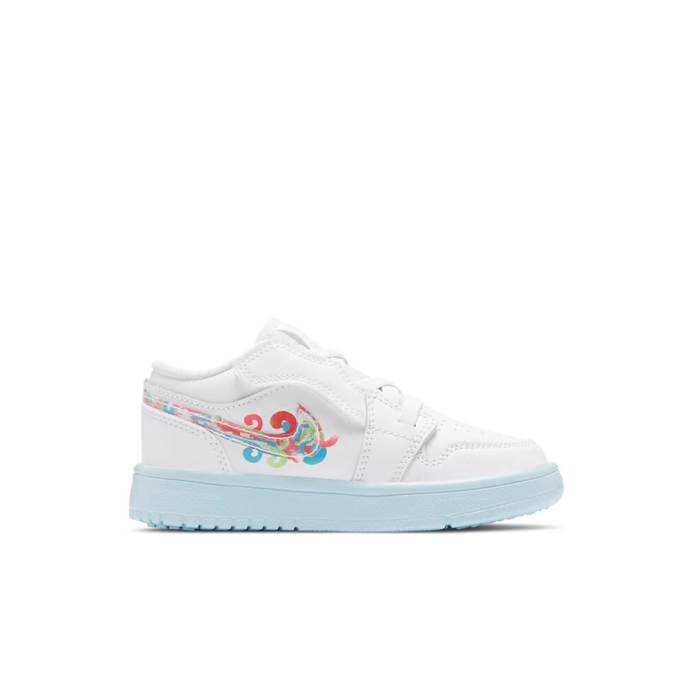 (PS) Air Jordan 1 Low ALT 'White Multi' BQ6066-184 - Image 2