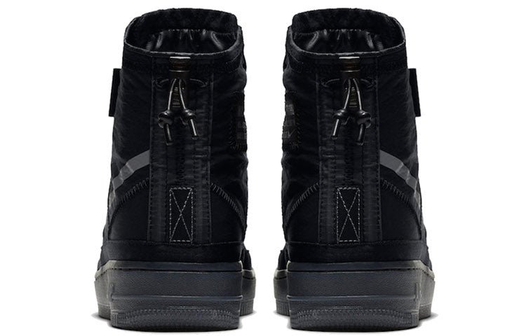 (WMNS) Nike Air Force 1 High Shell 'Black' BQ6096-001 - Image 4
