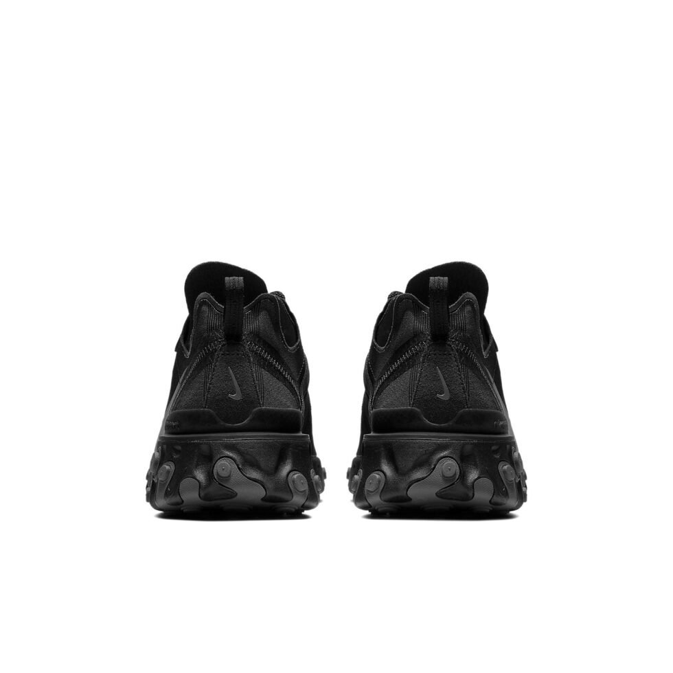 Nike React Element 55 'Triple Black' BQ6166-008 - Image 5