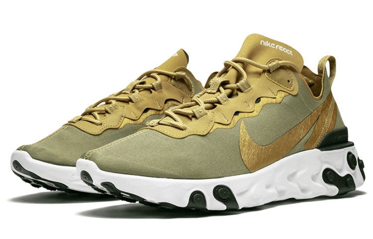Nike React Element 55 'Metallic Gold' BQ6166-700 - Image 2