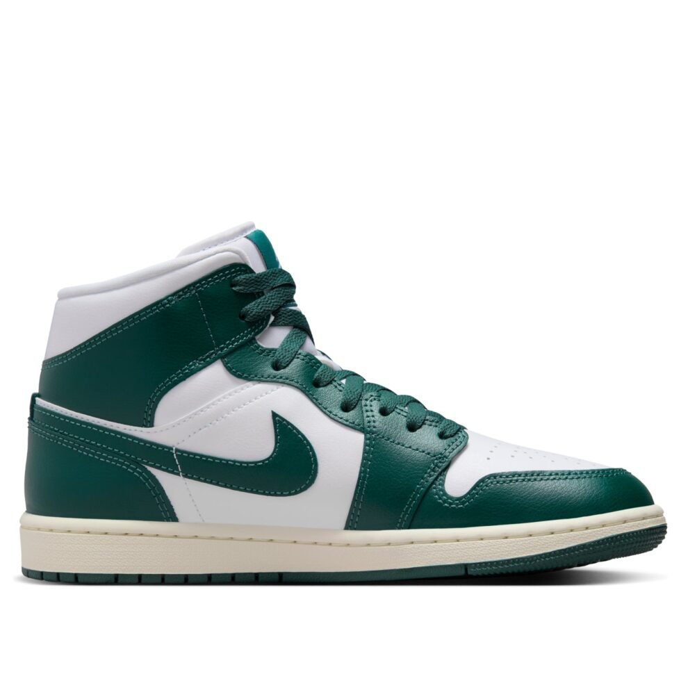 (WMNS) Air Jordan 1 Mid 'Oxidized Green' BQ6472-133 - Image 6