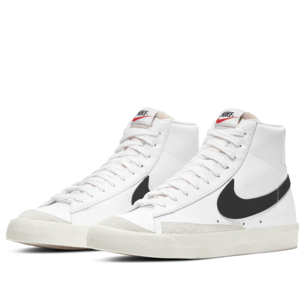 Nike Blazer Mid '77 Vintage 'White Black' BQ6806-100 - Image 4