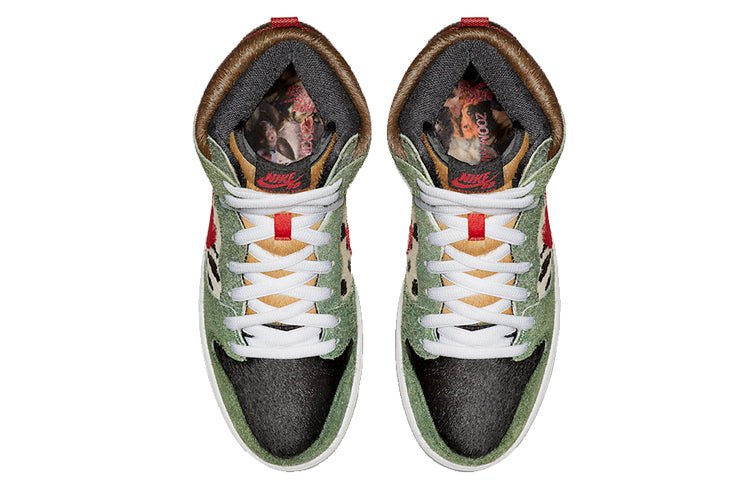 Nike SB Dunk High 'Walk The Dog' BQ6827-300 - Image 4