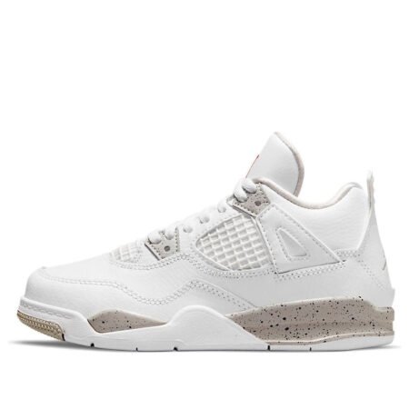 (PS) Air Jordan 4 Retro 'White Oreo' BQ7669-100